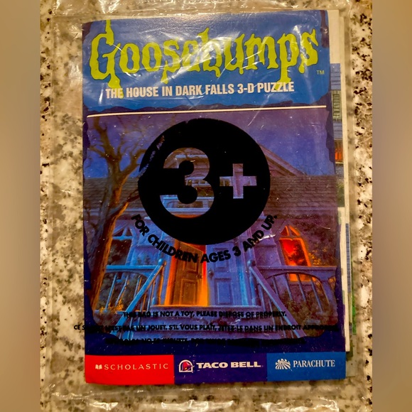 Taco Bell 1997 グースパンプス 3-Dパズル＋紙袋　ビンテージ Taco Bell 1997 グースパンプス 3-Dパズル＋紙袋 ビンテージ